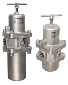 Type-380 Stainless Steel Filter Regulator and the Type-390 Stainless Steel Regulator.