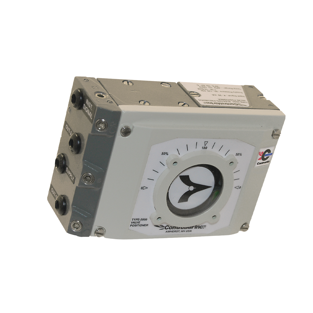 Type 2000 E/P Electro-Pneumatic Valve Positioner – General Purpose – Intrinsically Safe – CA2005/CA2010/CA2011 Type 2000 E/P Electro-Pneumatic Valve Positioner - General Purpose - Intrinsically Safe - CA2005/CA2010/CA2011