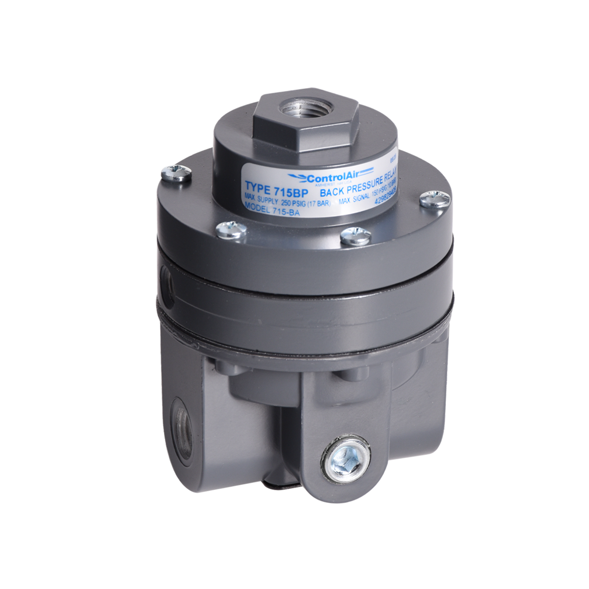 Type 715BP Signal Operated Precision Back Pressure Regulator Type 715BP Signal Operated Precision Back Pressure Regulator
